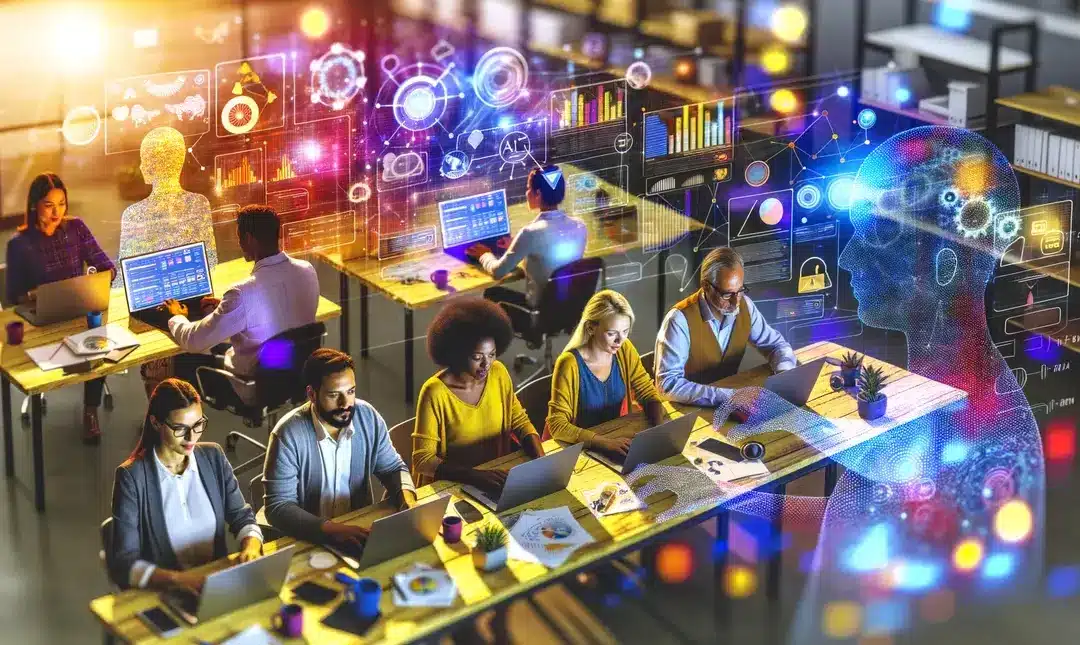 An image illustrating Optimizing Small Business Growth with AI Email Marketing Platforms