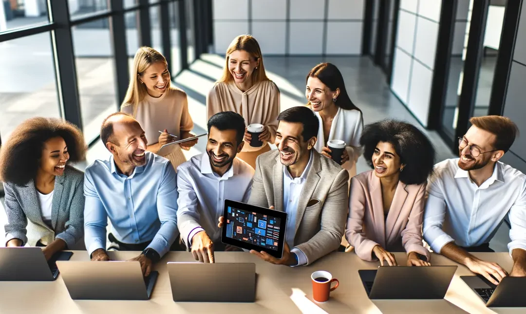 An image illustrating AI Tools for Small Business Content Creation