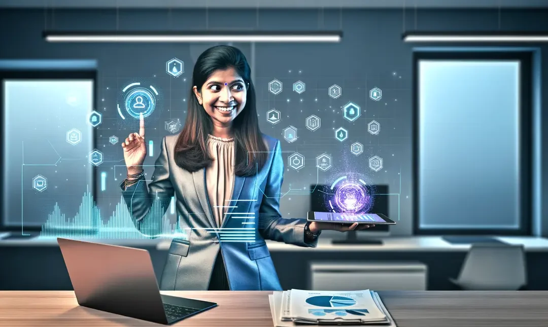 An image illustrating AI Tools for Small Business Budgeting Made Simple