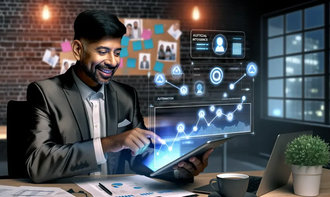 An image illustrating AI Tools for Small Business Financial Forecasting: Unlocking Predictable Profit with Automation