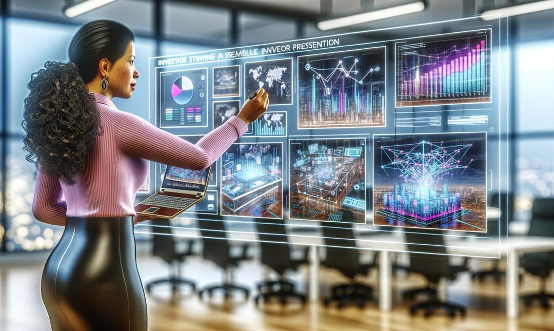 An image illustrating How AI Elevates Investor Pitch Decks