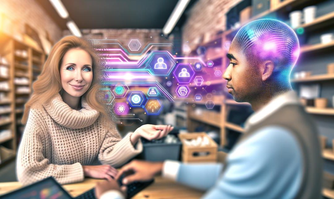 An image illustrating What Are the Risks of Over-Automating a Small Business with AI