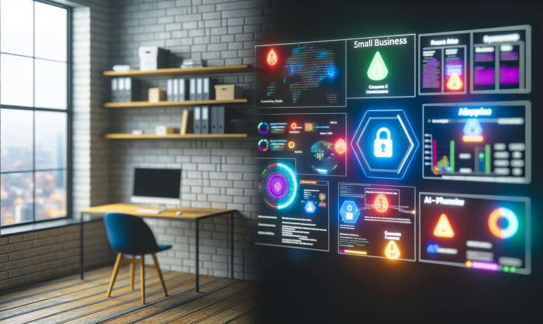 An image illustrating Can AI Detect Scams or Phishing Threats for Small Businesses?