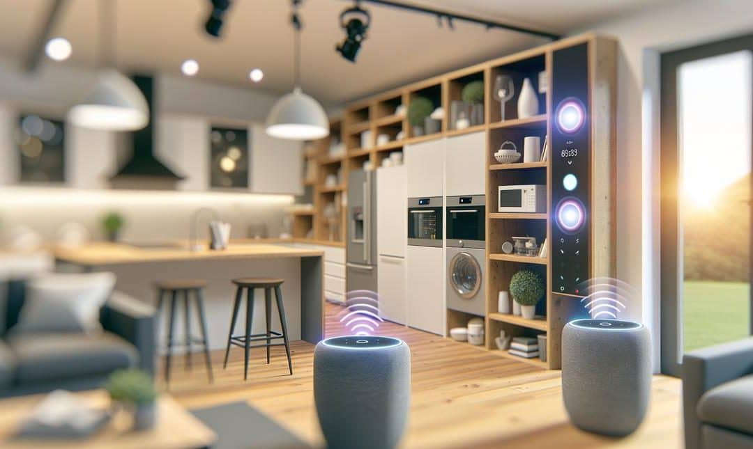 An image illustrating Smart Homes That Talk Back