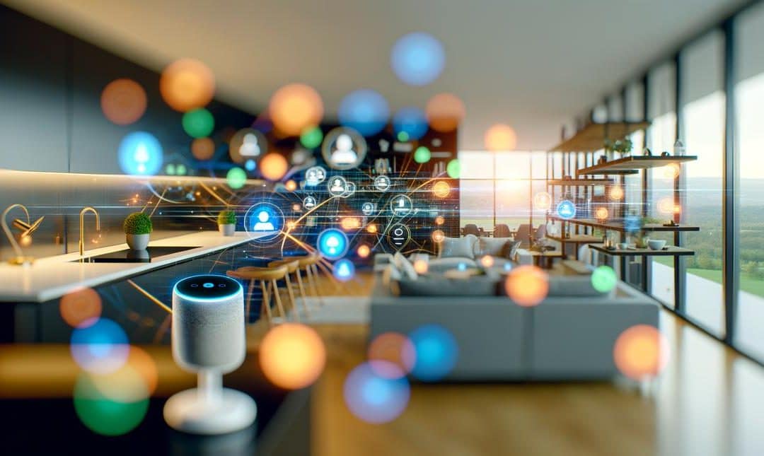 An image illustrating Smart Homes That Talk Back