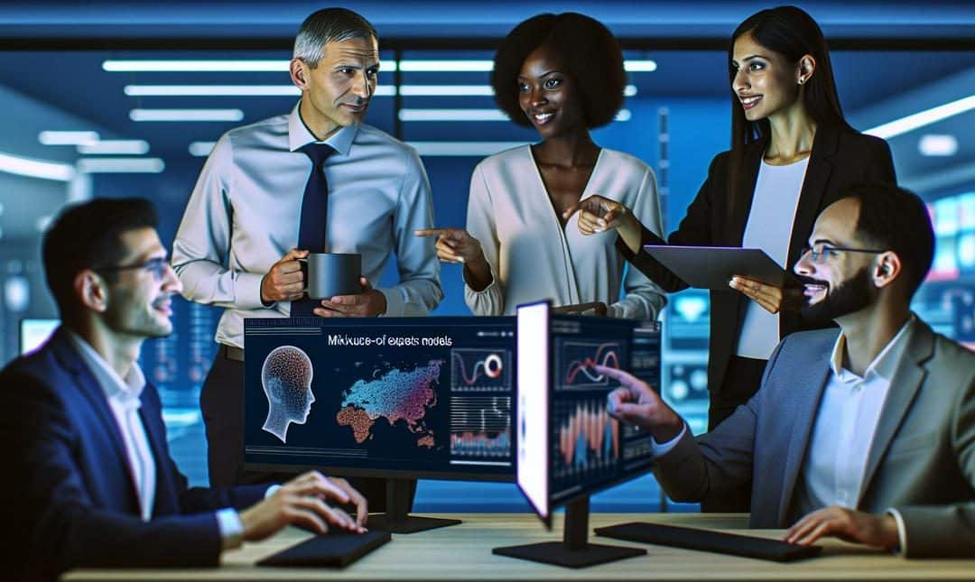 An image illustrating Mixture-of-Experts Models: Speed, Cost, and Quality Trade-Offs Demystified