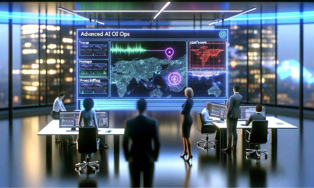 An image illustrating AI Ops for GenAI Traces, Heatmaps and Prompt Diffing in Production