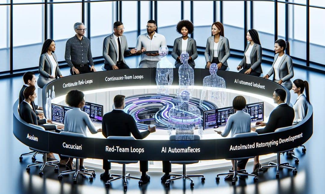 An image illustrating Eval-Driven Development: Shipping ML with Continuous Red-Team Loops