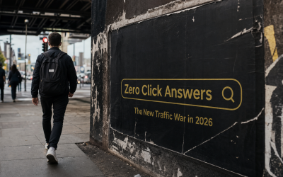 Zero Click Answers and the New Traffic War in 2026
