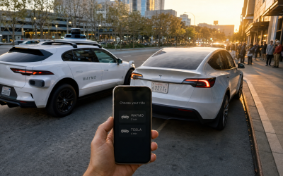 Robotaxi 2026 Waymo Tesla and the Economics of Scale